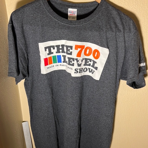 Jerzees Mens SS 700 Level Show Made in Philadelphia Tee Color Gray Size Medium - Picture 1 of 4